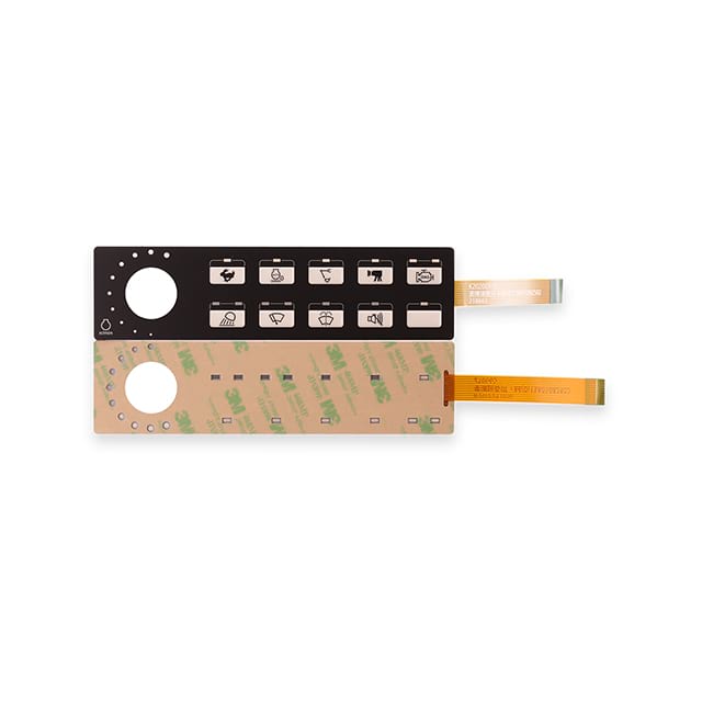 Membrane switch with backlight 